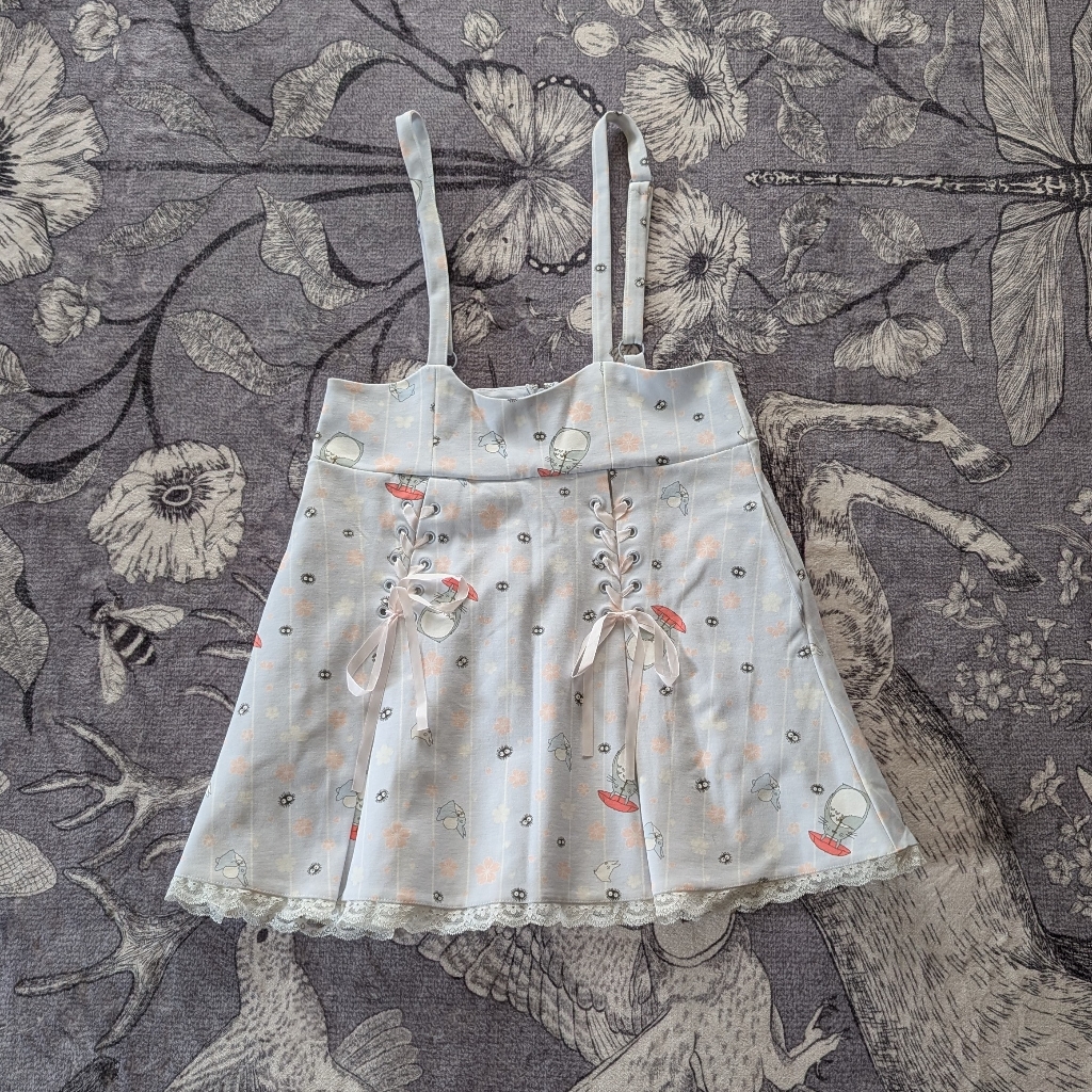 Totoro Suspender Skirt